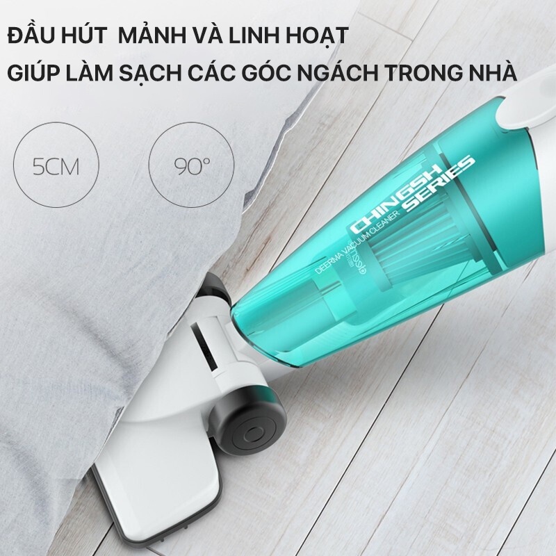 Máy Hút Bụi Cầm Tay Deerma Vacuum Cleaner - DX118C - Hàng chính hãng