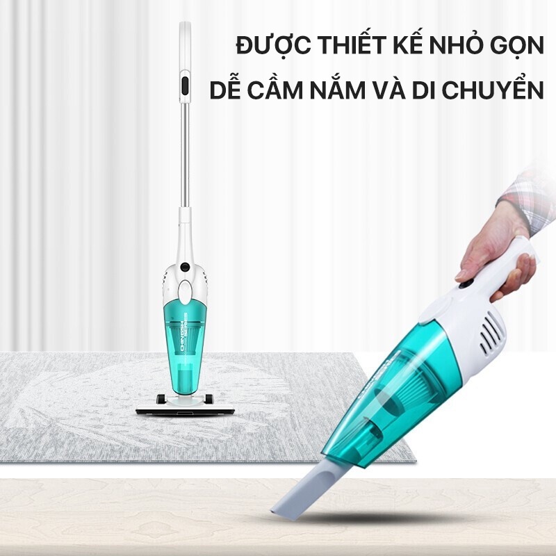 Máy Hút Bụi Cầm Tay Deerma Vacuum Cleaner - DX118C - Hàng chính hãng