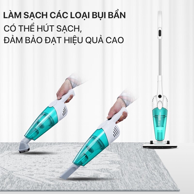 Máy Hút Bụi Cầm Tay Deerma Vacuum Cleaner - DX118C - Hàng chính hãng
