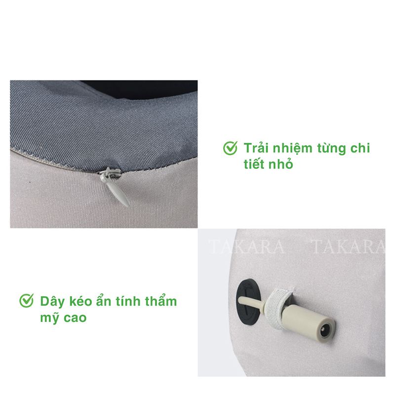 Máy Massage Cổ Vai Gáy, Mát Xa Xung Điện Cùng 5 Đầu Rung Takara Trị Liệu Nhức Mỏi JT88