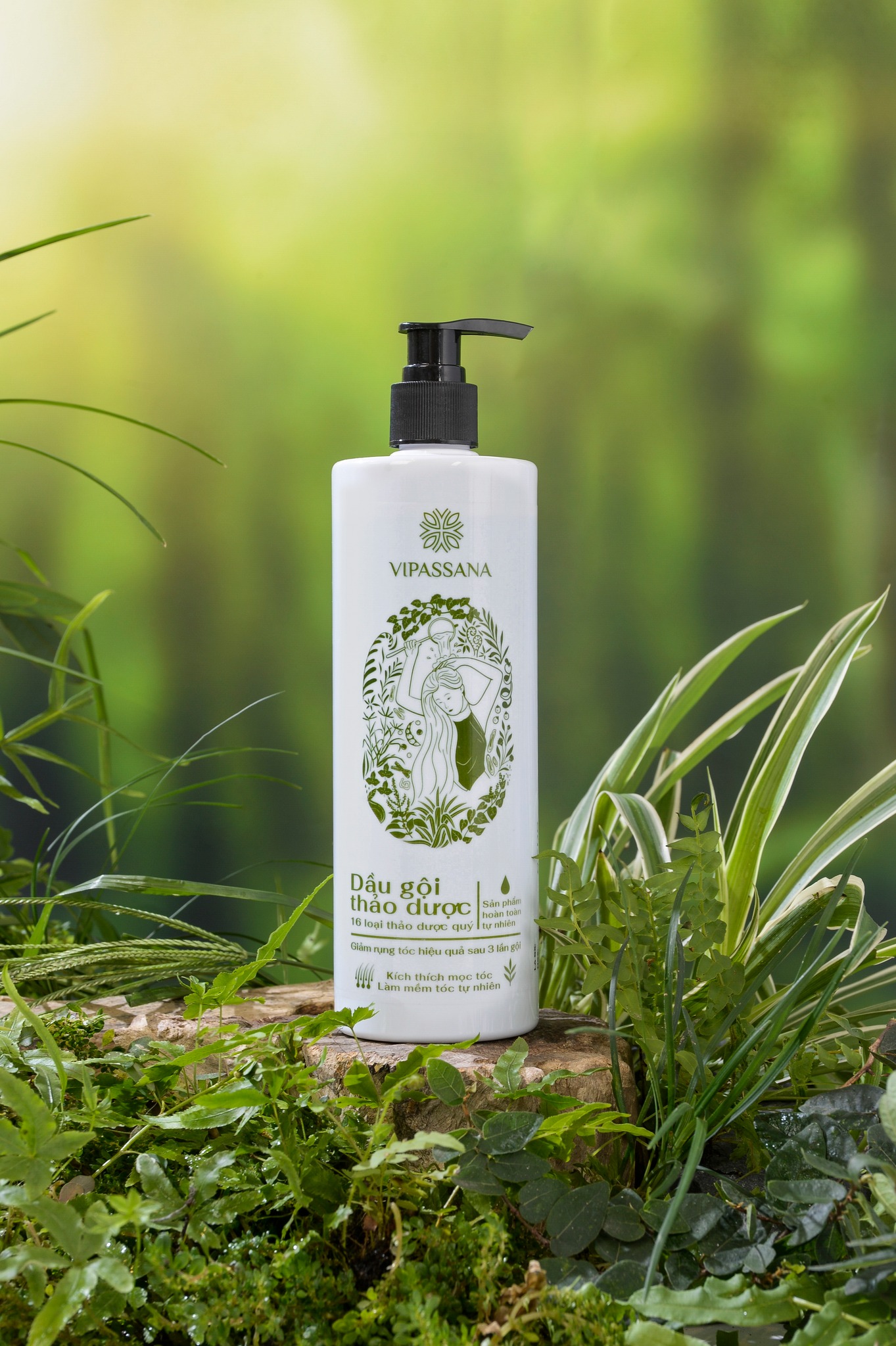 Dầu gội thảo dược Vipassana 500ml